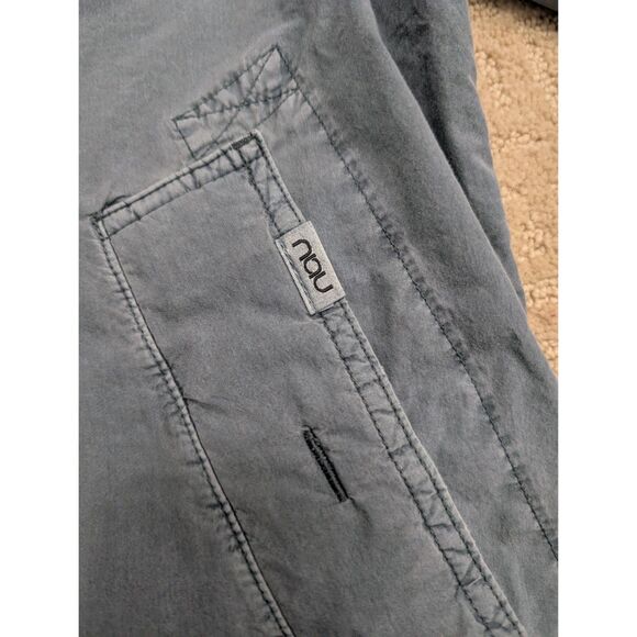 NAU Jacket Mens Medium Grayish Blue Lightweight Unlined Long Sleeve - Picture 5 of 9